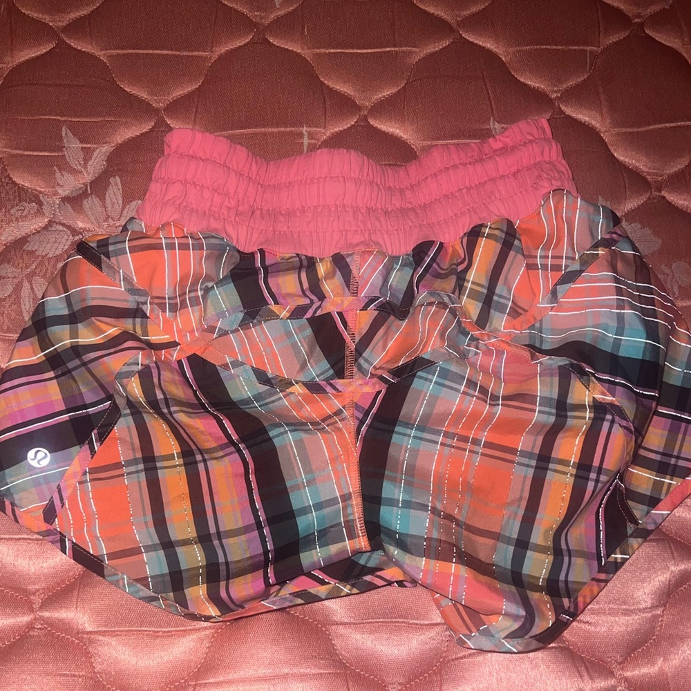 Lululemon Rad Plaid Tracker Short